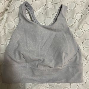Lululemon wunder train long line bra